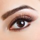 Womans beautiful right eye with makeup